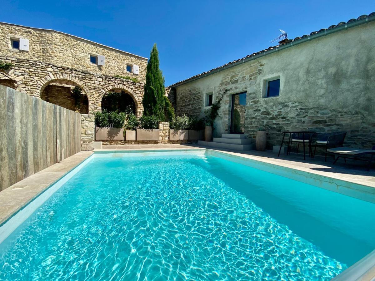 La Maison Des Vendangeurs - Table D'Hotes Le Soir Du Jeudi Au Dimanche- Jacuzzi - Balneo Spa - Acces Piscine Pour Toutes Les Chambres Sauf Studio Coquet- Piscine De Mai A Mi-Octobre Martignargues Eksteriør billede